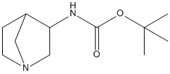 Carbamic acid, 1-azabicyclo[2.2.1]hept-3-yl-, 1,1-dimethylethyl ester (9CI)